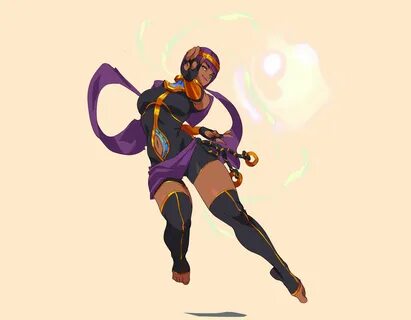 ArtStation - Street Fighter sketches (Menat, Falke and Mika)