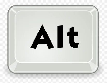 Illustrations Of Control, Alt, Delete, And Two Shapes - Ctrl