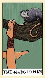 THE HANGED MAN - DELTA ENDURING TAROT Tarot card artwork, Th