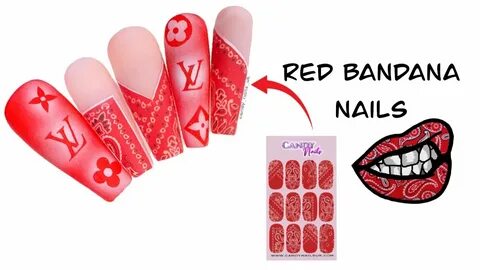 BANDANA NAILS FOR BEGINNERS Step-by-Step Nai Art Decals Airb