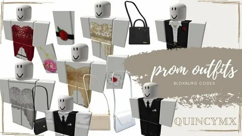 aesthetic prom outfits and accessories * with codes * bloxbu