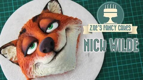 Nick Wilde cake Zootopia cakes - YouTube