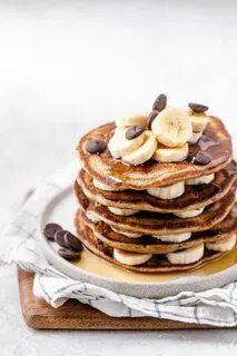 Banana Oat Flour Pancakes Recipe No flour pancakes, Oat flou