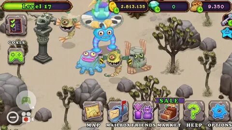 Rare cybop my singing monsters - YouTube