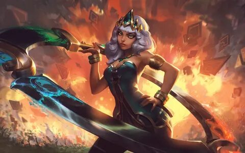 1280x800 Qiyana League Of Legends Art 4k 720P HD 4k Wallpape