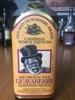 Guavaberry Rum Liquer Alcohol - Sint Maarten Guavaberry Comp
