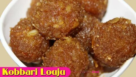 Easy Coconut Burfi Recipe - Kobbari Louju (కొబ్బరి లౌజు) - G