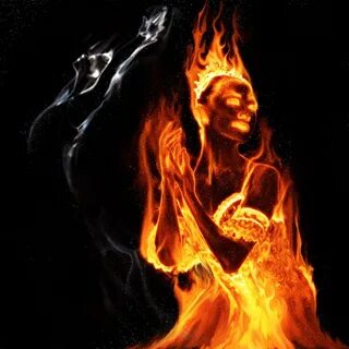 Elemental Smoke and fire by kaber13 on deviantART Fire art, 