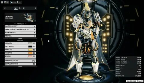 Show your inaros color scheme here! - Fan Zone - Warframe Fo