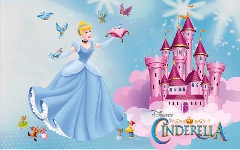 Castle Of Princess Cinderella Friends Jaq Gus Mary And Mouse