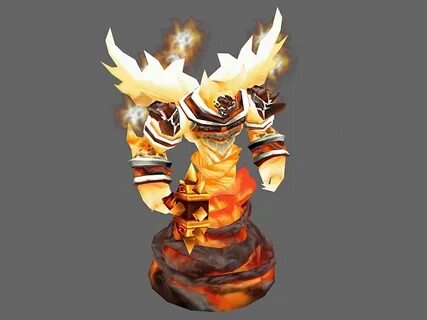 Fire Elemental Creature 3d model 3ds max files free download