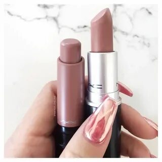 Mac Driftwood v blankety Mac lipstick shades, Bridal lipstic