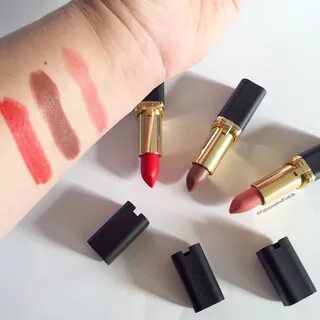 L'Oreal Paris Colour Riche Matte Addiction Lipstick Review &
