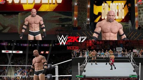 Скачать WWE 2K17 "Goldberg WWE 2K19 Port MOD" - Геймплей