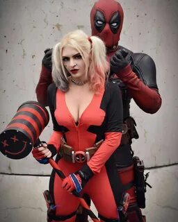 23) harleypool Tumblr Deadpool cosplay costume, Deadpool cosplay, Cosplay