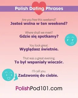 Polish Flirting Phrases What To Say To A Girl First Message