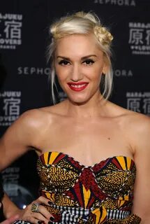 Gwen Stefani Braided Updo - Gwen Stefani Hair Looks - StyleB