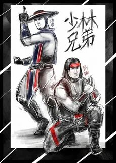 Mortal Kombat 11 Liu Kang and Kung Lao By Chooone Mortal kom