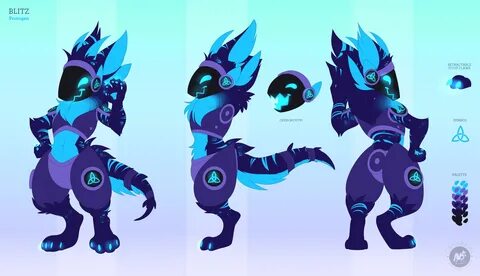 commission example reference sheet poses by zeurel character