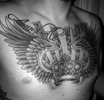 50 Cloud Chest Tattoos For Men - Blue Sky Ink Design Ideas