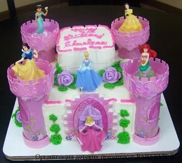 Торт для девочки с принцессой: Торты с принцессами Диснея дл