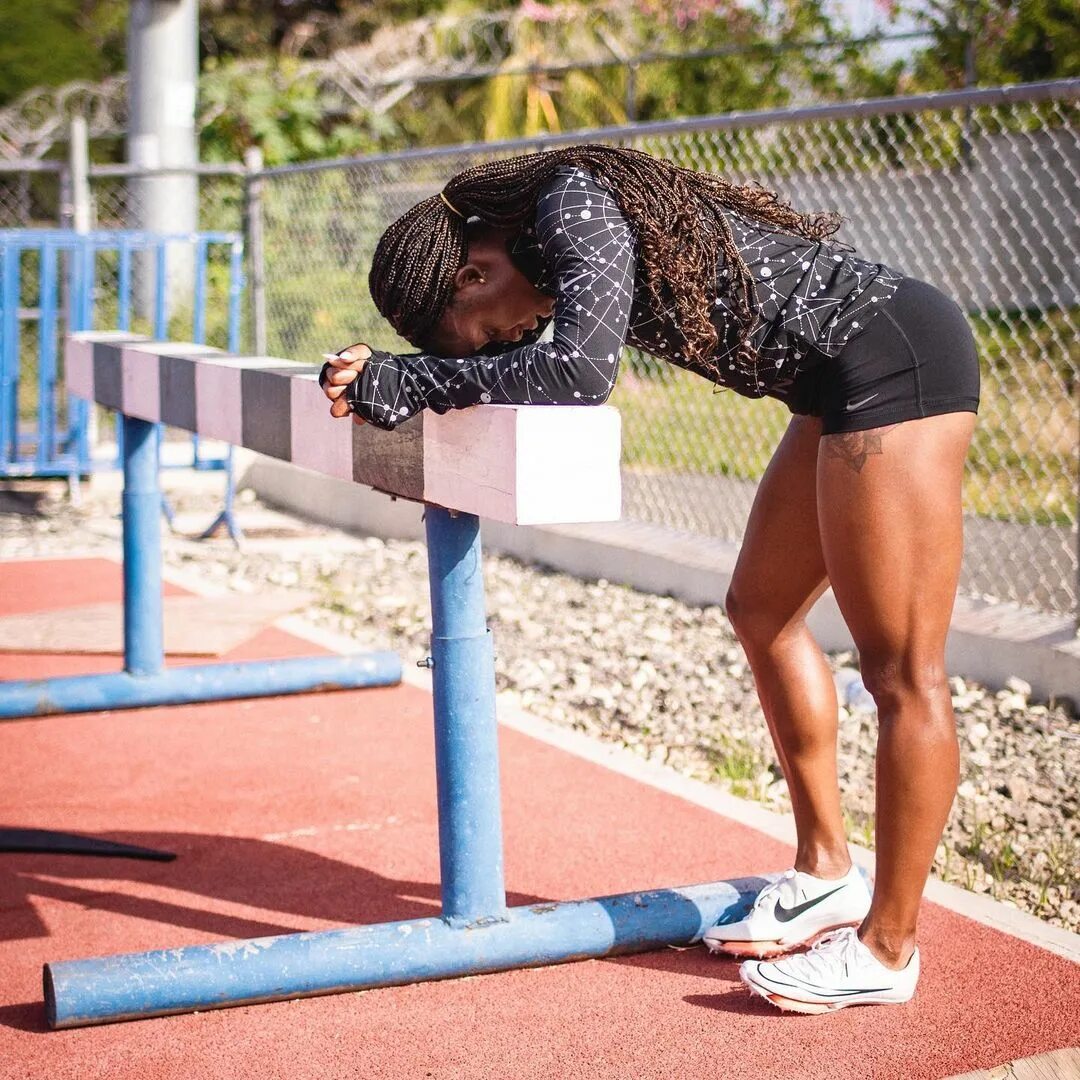 Shelly-Ann Fraser-Pryce on Instagram: "Grit!!🔥 🔥 🚀" .