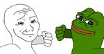 Wojak and Pepe welcome you to the family Welcome To The Fami