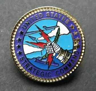 Strategic Air Command SAC USAF Air Force Lapel Hat Pin 1.1 i