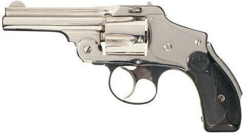Smith & Wesson 38 Safety Hammerless Revolver 38 S&W Rock Isl