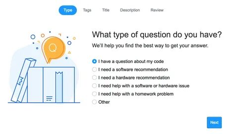The Ask Question Wizard Is Now In Testing! - Meta Stack Overflow