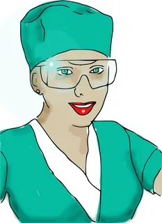 Enrolled Scrub Nurse Clip Art Download - Anteojos De Enferme