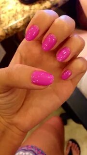 Pin by asg5353 on Nailology Pink acrylic nails, Oval nails, 