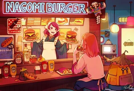 Nagomi Burger by 紅 木 春 ｜ CREATORS BANK(ク リ エ イ タ-ズ バ ン ク)