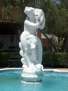 A statue water fountain Photograph by Heidi Kummer Fine Art 