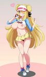 Cynthia Showing Off A Very Slutty Rosa Cosplay Pokemon - cos