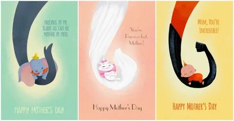 Happy Mother's Day - Enjoy these free #Disney Cards! #Disney