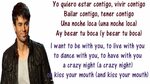 Enrique Iglesias - Bailando - Lyrics English and Spanish - D