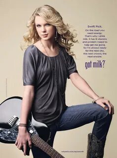 Join Taylor Swift As A Got Milk Model - Look to the Stars