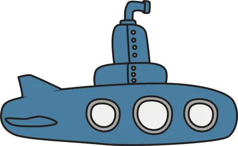 submarine png - Submarine Clipart Blue #1208774 - Vippng
