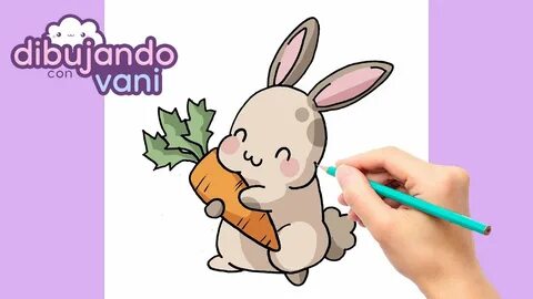 COMO DIBUJAR UN CONEJO PASO A PASO - DIBUJOS PARA DIBUJAR - 