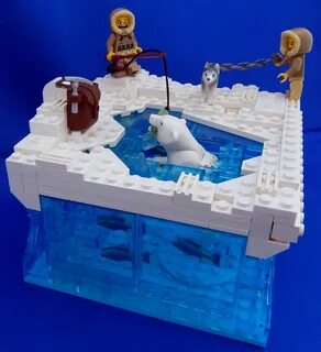 Polar Bear Encounter Cool lego creations, Lego projects, Leg