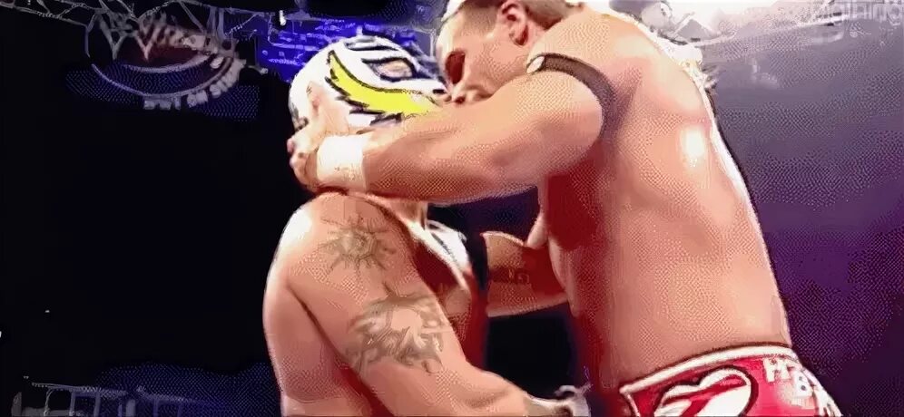 Rey Mysterio Shawn Michaels GIF - Rey Mysterio Shawn Michael