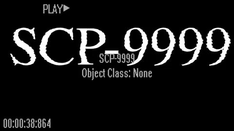 SCP-9999 Reading - YouTube