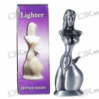 Lady Shaped Steel Butane Lighter - купить онлайн / Али Баба 