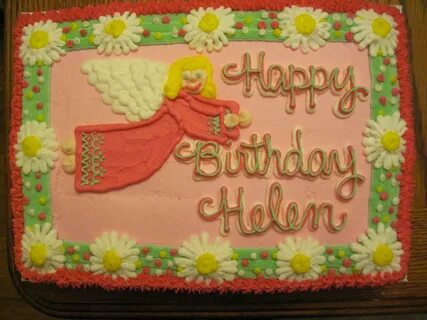 6 Cakes That Say Happy Birthday Helen Photo - Happy Birthday