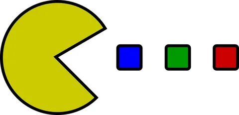 OnlineLabels Clip Art - Pacman