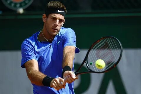 At French Open, del Potro gets lost off court, wins on it Th