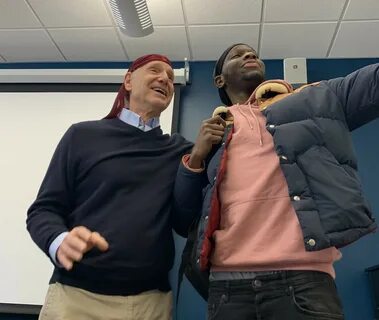 When the professor dons a do-rag - Hartford Courant