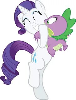 rarity and spike My little pony rarity, My little pony drawi