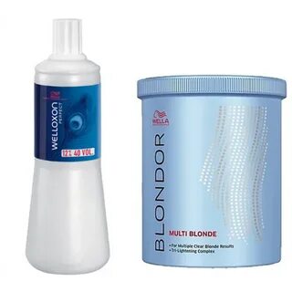 Wella Blondor Multi Blonde Blondierung 800g + Welloxon 12% 1